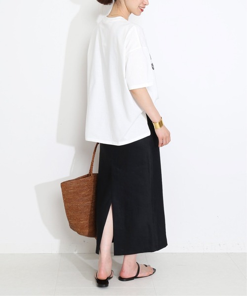 VERMEIL par iena（ヴェルメイユパーイエナ）の「NALYAストレッチタイトスカート◆（スカート・レディース・ブラック/アイボリー・40/38/36）」の20枚目の写真