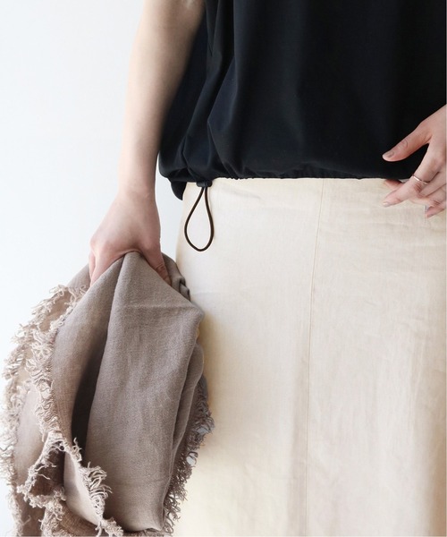 VERMEIL par iena（ヴェルメイユパーイエナ）の「NALYAストレッチタイトスカート◆（スカート・レディース・ブラック/アイボリー・40/38/36）」の12枚目の写真