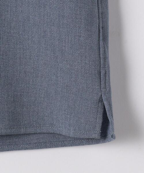 green label relaxing（グリーンレーベルリラクシング）の「＜ 機能 / ストレッチ・防シワ ＞ CM リネンライク ドビー ルーズ 半袖 シャツ（シャツ/ブラウス・メンズ・ダークブラウン/コバルトブルー/ベージュ・LARGE/MEDIUM/SMALL）」の17枚目の写真