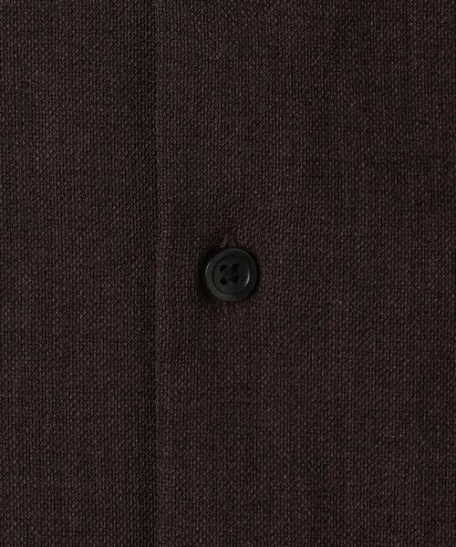green label relaxing（グリーンレーベルリラクシング）の「＜ 機能 / ストレッチ・防シワ ＞ CM リネンライク ドビー ルーズ 半袖 シャツ（シャツ/ブラウス・メンズ・ダークブラウン/コバルトブルー/ベージュ・LARGE/MEDIUM/SMALL）」の21枚目の写真