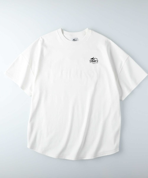 CAMP7（キャンプセブン）の「【CAMP7】フォトエンボスTシャツ（Tシャツ/カットソー・レディース・ライトベージュ/ダークグレー/ホワイト・M/L）」の7枚目の写真