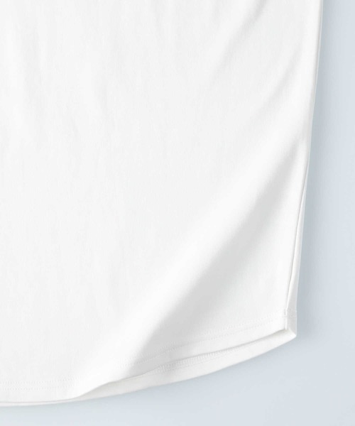 CAMP7（キャンプセブン）の「【CAMP7】フォトエンボスTシャツ（Tシャツ/カットソー・レディース・ライトベージュ/ダークグレー/ホワイト・M/L）」の11枚目の写真