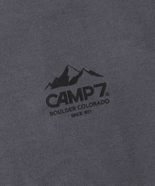 CAMP7（キャンプセブン）の「【CAMP7】フォトエンボスTシャツ（Tシャツ/カットソー・レディース・ライトベージュ/ダークグレー/ホワイト・M/L）」の15枚目の写真