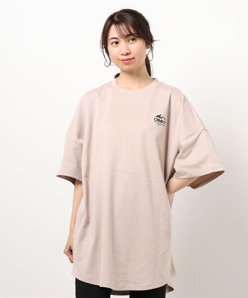 CAMP7（キャンプセブン）の「【CAMP7】フォトエンボスTシャツ（Tシャツ/カットソー・レディース・ライトベージュ/ダークグレー/ホワイト・M/L）」の6枚目の写真