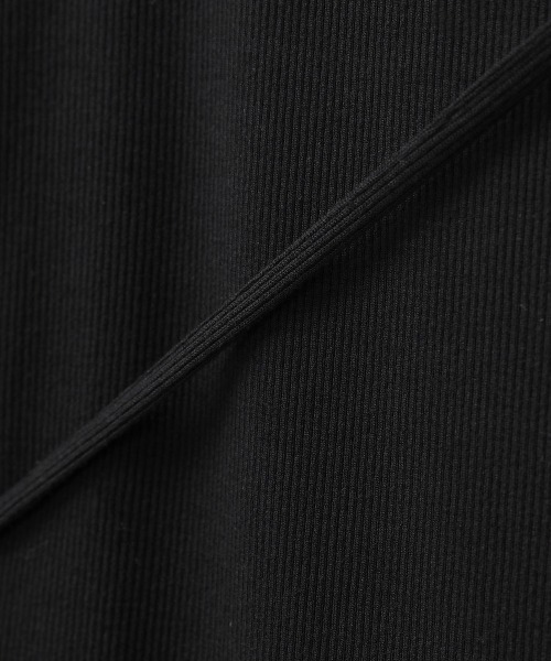 CLANE（クラネ）の「2WAY SUSPENDER RIB TOPS（Tシャツ
