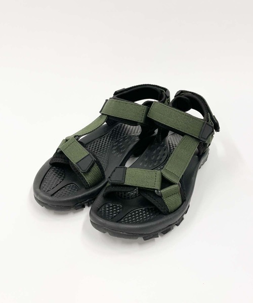 WEGO（ウィゴー）の「WEGO/クッションソールストラップサンダル（サンダル・メンズ・ブラック/ベージュ/カーキ・SMALL/MEDIUM/LARGE）」の12枚目の写真