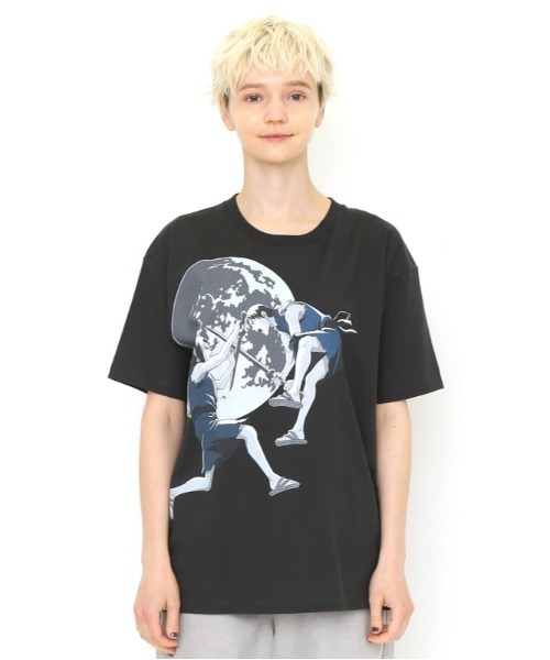 STAR SHOP グラフィックTシャツ ザ フォーキャッツ フェイス｜シア－トリムTシャツ｜ウィメンズ