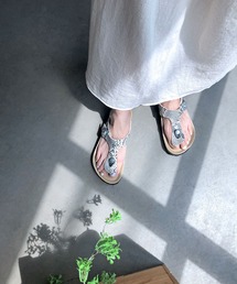 enchanted | 《2021SS NEW ITEM》トングスバックルフラットサンダル(サンダル)