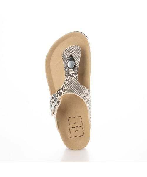 enchanted(エンチャンテッド)の「トングスバックルフラットサンダル(サンダル・レディース・ブラック/シルバー/ブロンズ/パイソン/ホワイト・LL/S/M/L)」の14枚目の写真