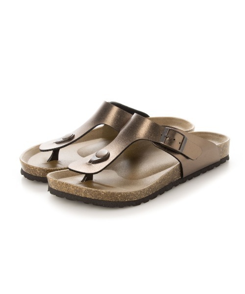 enchanted(エンチャンテッド)の「トングスバックルフラットサンダル(サンダル・レディース・ブラック/シルバー/ブロンズ/パイソン/ホワイト・LL/S/M/L)」の11枚目の写真