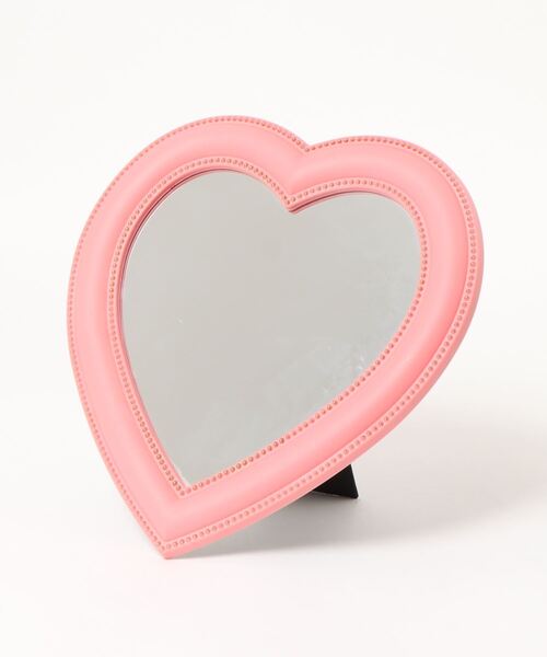 aimoha（アイモハ）の「ハートの卓上ミラー（ミラー・レディース・パープル/ホワイト/ピンク・FREE）」の7枚目の写真