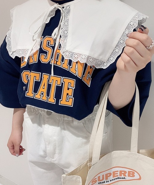 WEGO（ウィゴー）の「WEGO/サイドレースBIG付け襟（付け襟・レディース・その他2/その他1・FREE）」の15枚目の写真