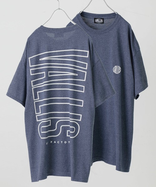 VALLIS by FACTOTUM(ヴァリスバイファクトタム)の「STUDIOUS別注 ビッグロゴバックプリントTee(Tシャツ/カットソー・メンズ・ホワイト/ブルー/ライトグリーン/ラベンダー/ライトベージュ・MEDIUM/LARGE)」の4枚目の写真