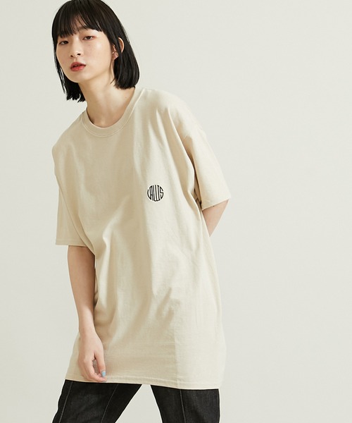 VALLIS by FACTOTUM(ヴァリスバイファクトタム)の「STUDIOUS別注 ビッグロゴバックプリントTee(Tシャツ/カットソー・メンズ・ホワイト/ブルー/ライトグリーン/ラベンダー/ライトベージュ・MEDIUM/LARGE)」の6枚目の写真