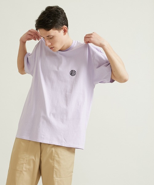 VALLIS by FACTOTUM(ヴァリスバイファクトタム)の「STUDIOUS別注 ビッグロゴバックプリントTee(Tシャツ/カットソー・メンズ・ホワイト/ブルー/ライトグリーン/ラベンダー/ライトベージュ・MEDIUM/LARGE)」の8枚目の写真