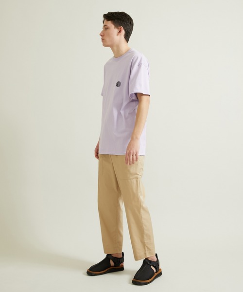 VALLIS by FACTOTUM(ヴァリスバイファクトタム)の「STUDIOUS別注 ビッグロゴバックプリントTee(Tシャツ/カットソー・メンズ・ホワイト/ブルー/ライトグリーン/ラベンダー/ライトベージュ・MEDIUM/LARGE)」の21枚目の写真