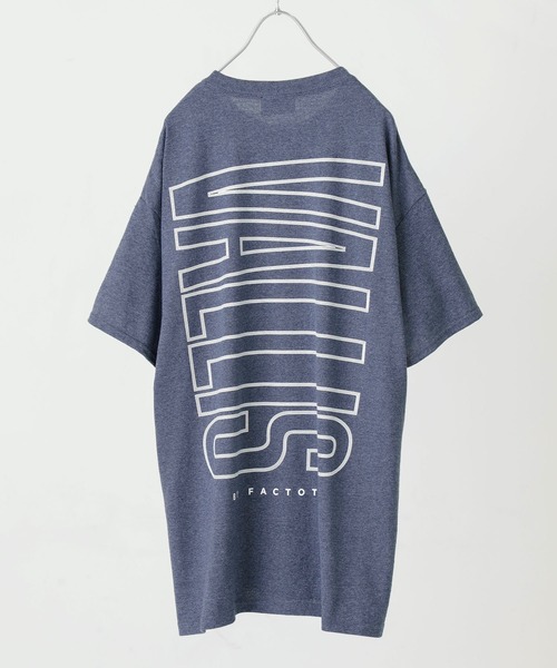 VALLIS by FACTOTUM(ヴァリスバイファクトタム)の「STUDIOUS別注 ビッグロゴバックプリントTee(Tシャツ/カットソー・メンズ・ホワイト/ブルー/ライトグリーン/ラベンダー/ライトベージュ・MEDIUM/LARGE)」の17枚目の写真