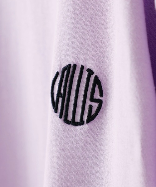 VALLIS by FACTOTUM(ヴァリスバイファクトタム)の「STUDIOUS別注 ビッグロゴバックプリントTee(Tシャツ/カットソー・メンズ・ホワイト/ブルー/ライトグリーン/ラベンダー/ライトベージュ・MEDIUM/LARGE)」の18枚目の写真
