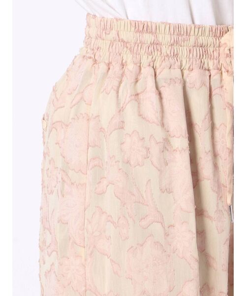 jouetie（ジュエティ）の「【セットアップ対応】ジャカードシアーパンツ（その他パンツ・レディース・ブラック・MEDIUM）」の14枚目の写真