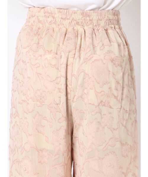 jouetie（ジュエティ）の「【セットアップ対応】ジャカードシアーパンツ（その他パンツ・レディース・ブラック・MEDIUM）」の15枚目の写真