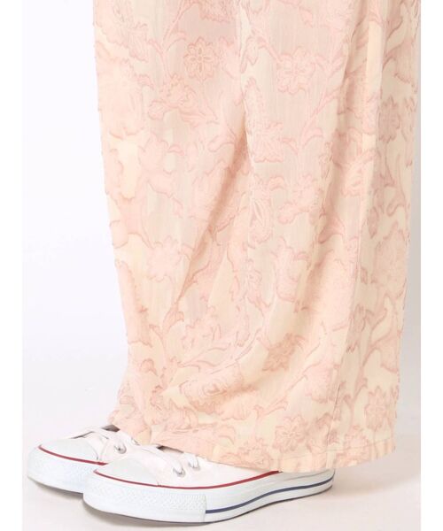 jouetie（ジュエティ）の「【セットアップ対応】ジャカードシアーパンツ（その他パンツ・レディース・ブラック・MEDIUM）」の16枚目の写真