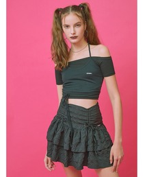 CRANK（クランク）の「『CRANK/クランク』STRING FRILL SKIRT
