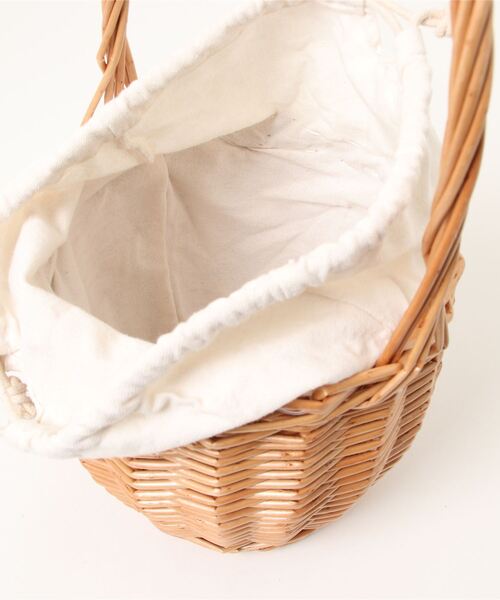 apres jour（アプレジュール）の「【apres jour×ARIAZ】バスケットかごバッグ（かごバッグ・レディース・ナチュラル・FREE）」の4枚目の写真
