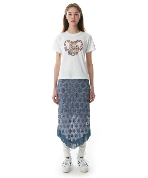 SCULPTOR（スカルプター）の「BUNNY CROP TEE/バニークロップT