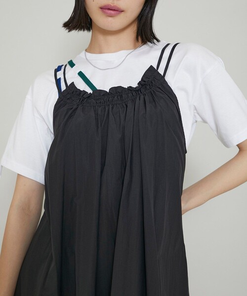 UN3D.（アンスリード）の「【UN3D.(アンスリード)】TIERED GATHER CAMI  