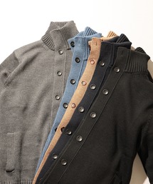 【美品】ZANONE ザノーネ 5Gスキッパーニット ZANONE（ザノーネ）5ゲージウールスキッパーニットポロ SLIM FIT