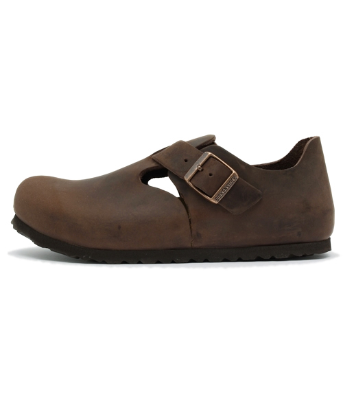 BIRKENSTOCK(ビルケンシュトック)の「LONDON NL Oiled Habana(WOMEN)(その他シューズ・レディース・ダークブラウン・36/39/35/37/38)」の2枚目の写真