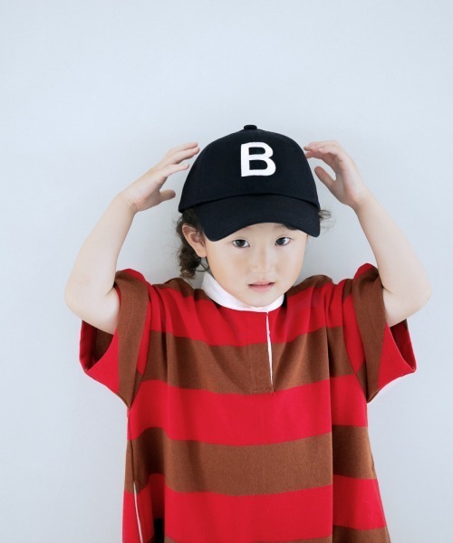 LOWRYS FARM（ローリーズファーム）の「ツイルシシュウＣＡＰ　959856（キャップ・キッズ・ブラウン/ブルー/ネイビー/レッド/グリーン・FREE）」の4枚目の写真