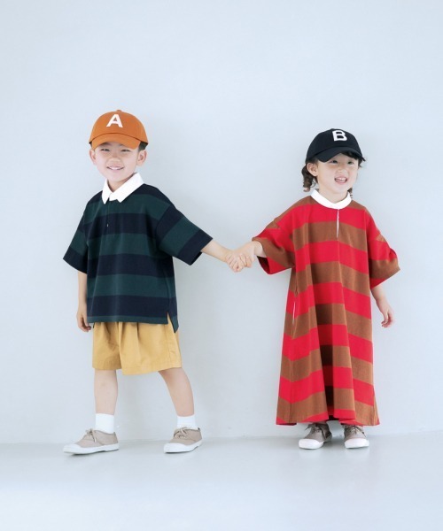 LOWRYS FARM（ローリーズファーム）の「ツイルシシュウＣＡＰ　959856（キャップ・キッズ・ブラウン/ブルー/ネイビー/レッド/グリーン・FREE）」の15枚目の写真