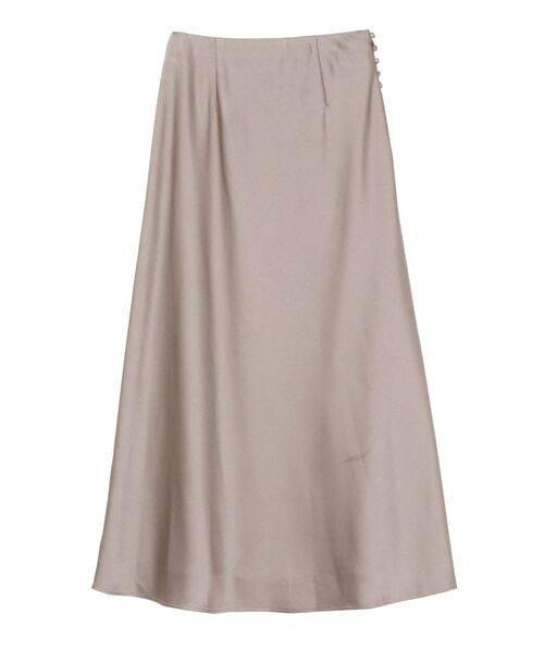 LAGUNAMOON（ラグナムーン）の「ファジングナロースカート（スカート・レディース・ライトグレー/パープル/アイボリー・SMALL/MEDIUM）」の17枚目の写真