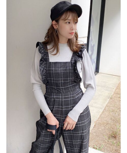 dazzlin（ダズリン）の「スリーブボリュームニットトップス（ニット/セーター・レディース・ブラック/グレー/モカ・FREE）」の13枚目の写真