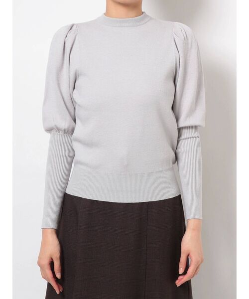 dazzlin（ダズリン）の「スリーブボリュームニットトップス（ニット/セーター・レディース・ブラック/グレー/モカ・FREE）」の19枚目の写真