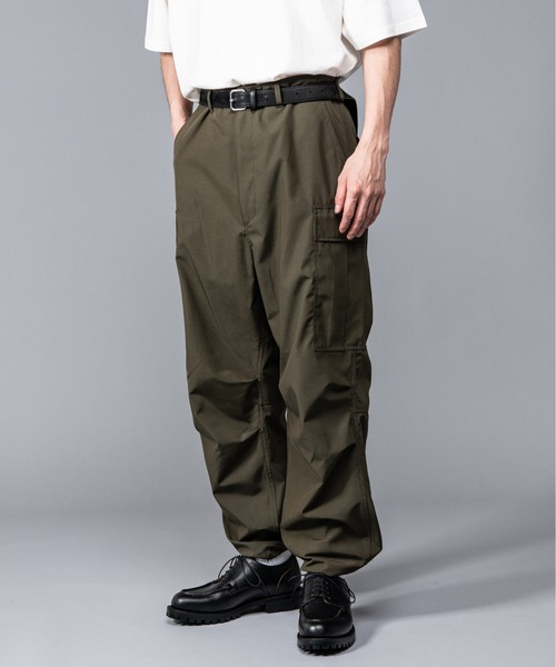 MR.OLIVE（ミスターオリーブ）の「【セットアップ対応】ウォータープルーフ T/Cウェザー/ M-65 フィールド カーゴパンツ（カーゴパンツ・メンズ・ブラック/グリーン/カーキ・SMALL/MEDIUM/LARGE）」の2枚目の写真