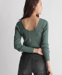 Andemiu | バックアクセツキニット215627(ニット/セーター)