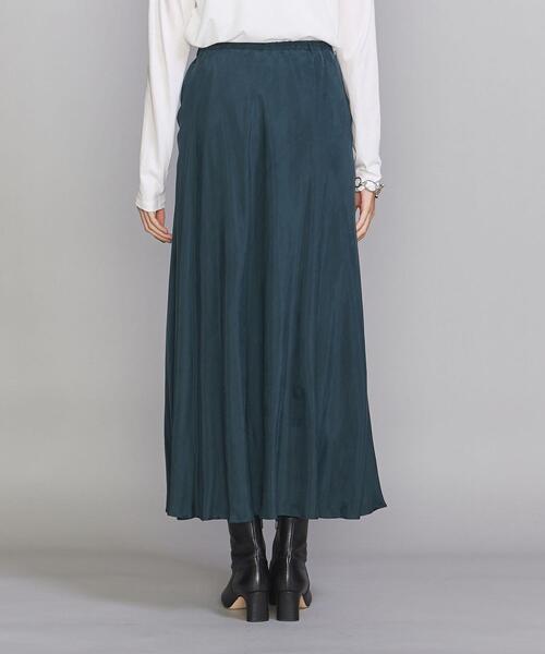 BEAUTY&YOUTH UNITED ARROWS（ビューティーアンドユースユナイテッドアローズ）の「BY キュプラマーメイドイージーフレア スカート（スカート・レディース・ライトブルー/ダークグリーン/ダークブラウン・SMALL/MEDIUM）」の10枚目の写真