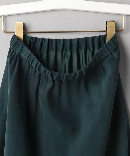 BEAUTY&YOUTH UNITED ARROWS（ビューティーアンドユースユナイテッドアローズ）の「BY キュプラマーメイドイージーフレア スカート（スカート・レディース・ライトブルー/ダークグリーン/ダークブラウン・SMALL/MEDIUM）」の21枚目の写真