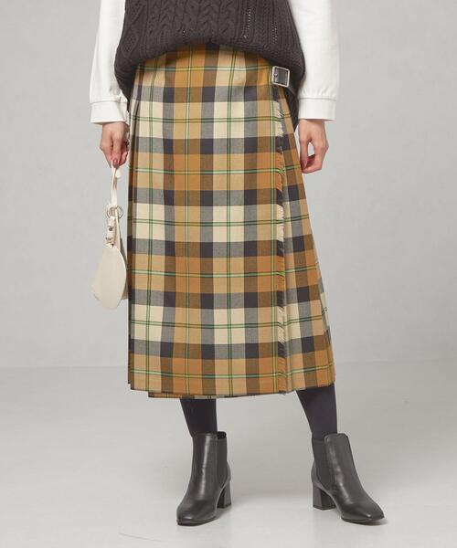 独特な O Neil Of Dublin オニール オブ ダブリン チェック プリーツ スカート77 スカート Newtonsmilecentre Com