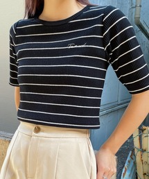 WEGO | WEGO/刺繍ロゴショートTシャツ(Tシャツ/カットソー)