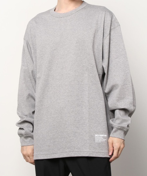 COOTIE Compact Yarn Honeycomb L/S Tee