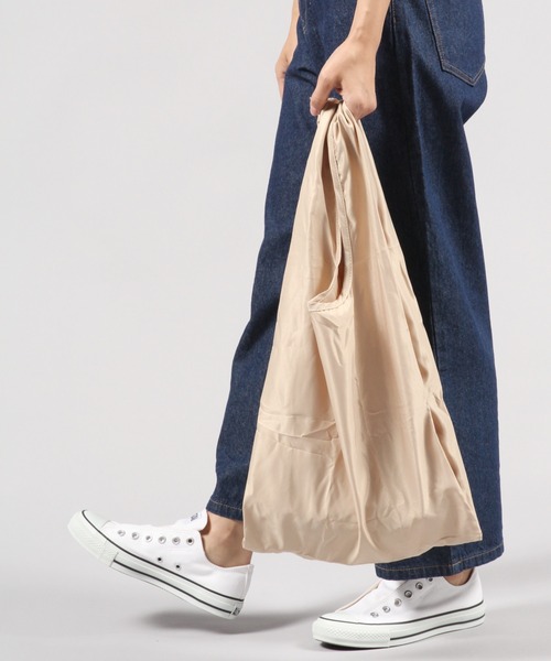 studio CLIP（スタディオクリップ）の「LEEエコバッグ付き2WAYバッグ（トートバッグ・レディース・カーキ/アイボリー・FREE）」の19枚目の写真