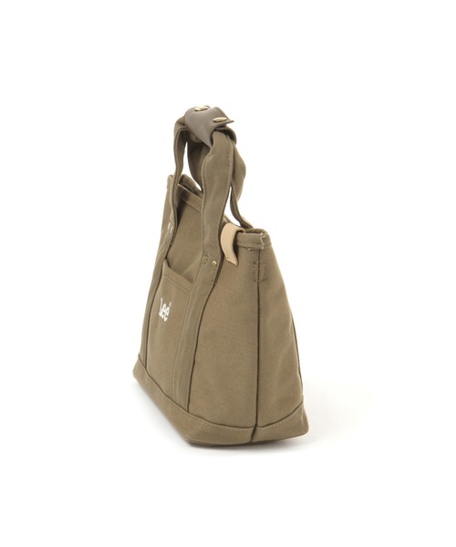 studio CLIP（スタディオクリップ）の「LEEエコバッグ付き2WAYバッグ（トートバッグ・レディース・カーキ/アイボリー・FREE）」の9枚目の写真