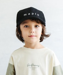 pairmanon | ユニセックスワンポイントロゴ刺繍コーデュロイキャップ(キャップ)