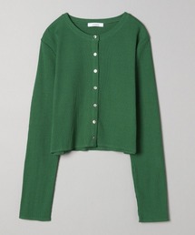 JEANASIS | コットンリブクロップドカーディガンLS/236953(カーディガン/ボレロ)