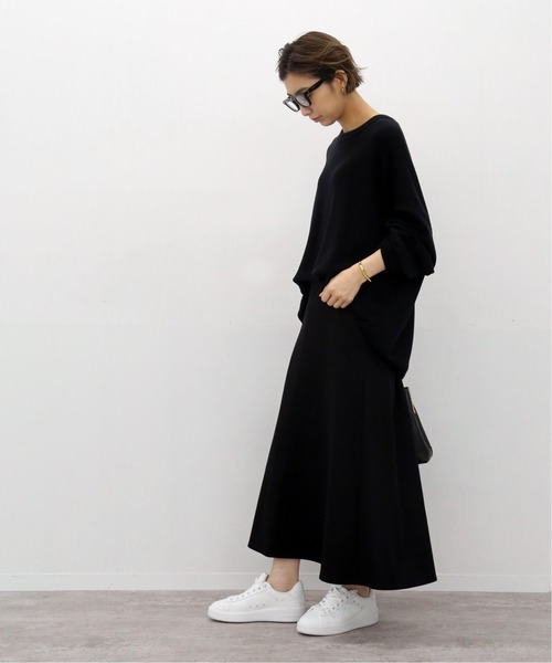 Deuxieme Classe(ドゥーズィエムクラス)の「*EVERYDAY I LIKE. FLARE スカート(スカート・レディース・ブラック/ネイビー・34/36/38)」の7枚目の写真