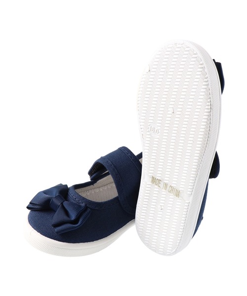 BRANSHES(ブランシェス)の「リボンスニーカー(スニーカー・キッズ・ネイビー/ピンク・17cm/19cm/15cm/14cm/16cm/18cm)」の11枚目の写真
