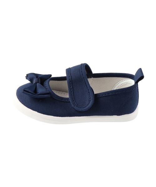 BRANSHES(ブランシェス)の「リボンスニーカー(スニーカー・キッズ・ネイビー/ピンク・17cm/19cm/15cm/14cm/16cm/18cm)」の3枚目の写真